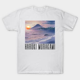 Haruki Murakami 村上 春樹 / Retro Fan Art Design T-Shirt